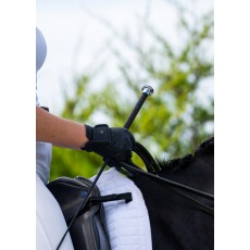 Woof Wear Glitz Dressage Whip (Black)