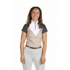 DVR Ladies Competition Shirt (Grey/White/Beige)