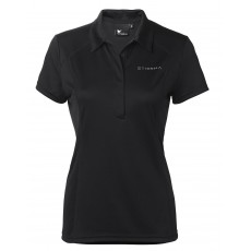Stierna Ladies Halo Short Sleeve Polo (Black) Stierna Ladies Halo Short Sleeve Polo (Black)