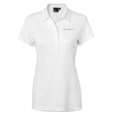 Stierna Ladies Halo Short Sleeve Polo (White) Stierna Ladies Halo Short Sleeve Polo (White)