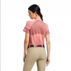 Ariat Women's Cambria Jersey 1/4 Zip (Peach Blossom/Rubia) Ariat Women's Cambria Jersey 1/4 Zip (Peach Blossom/Rubia)