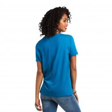 Ariat Women's Element Short Sleeve T-Shirt (Saxony Blue) Ariat Women's Element Short Sleeve T-Shirt (Saxony Blue)