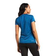 Ariat Women's Laguna Short Sleeve Baselayer (Blue Opal)