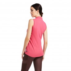 Ariat Women's Prix 2.0 Sleeveless Polo (Party Punch) Ariat Women's Prix 2.0 Sleeveless Polo (Party Punch)