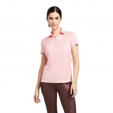 Ariat Women's Talent Short Sleeve Polo (Peach Blossom) Ariat Women's Talent Short Sleeve Polo (Peach Blossom)