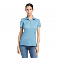 Ariat Women's Talent Short Sleeve Polo (Saxony Blue) Ariat Women's Talent Short Sleeve Polo (Saxony Blue)