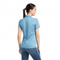 Ariat Women's Talent Short Sleeve Polo (Saxony Blue) Ariat Women's Talent Short Sleeve Polo (Saxony Blue)