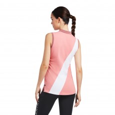Ariat Women's Taryn Sleeveless Polo (Peach Blossom) Ariat Women's Taryn Sleeveless Polo (Peach Blossom)