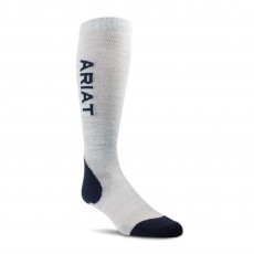 Ariat Tek Performance Socks (Heather Grey/Navy)