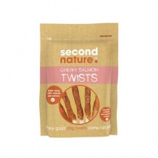 Second Nature Dog Treats Chewy Salmon Twists Second Nature Dog Treats Chewy Salmon Twists