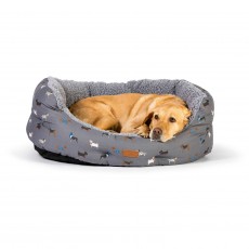 Danish Design Fatface Marching Dogs Deluxe Slumber Bed