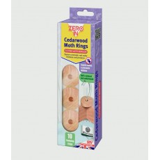 Zero In Cedarwood Moth Rings (10pk)