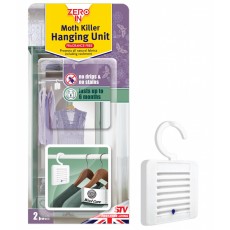 Zero In Moth Killer Hanging Unit (2pk) Zero In Moth Killer Hanging Unit (2pk)
