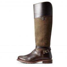 Ariat (B Grade Sample) Women's Carden Waterproof Boots (Chocolate/Willow)