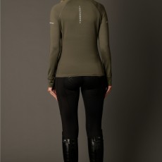 Weatherbeeta Ladies Victoria Premium Thermal Baselayer Top (Olive) Weatherbeeta Ladies Victoria Premium Thermal Baselayer Top (Olive)