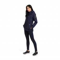Ariat Womens Sterling Insulated H2O Parka (Navy Heather)
