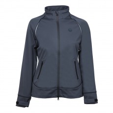 Dublin Ladies Rylie Piping Trim Soft Zip Jacket (Asphalt/Black) Dublin Ladies Rylie Piping Trim Soft Zip Jacket (Asphalt/Black)
