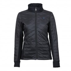 Dublin Ladies Lia Hybrid Quilted Jacket (Black)