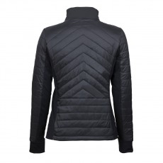 Dublin Ladies Lia Hybrid Quilted Jacket (Black)