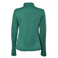 Dublin Ladies Erin 1/4 Zip Long Sleeve Top (Emerald)