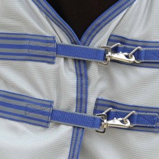 Weatherbeeta Comfitec Airflow II Combo Neck (White/Violet/Blue) Weatherbeeta Comfitec Airflow II Combo Neck (White/Violet/Blue)