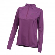 Weatherbeeta Prime Ladies Long Sleeve Top (Violet)