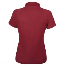 Weatherbeeta Prime Ladies Short Sleeve Top (Maroon)