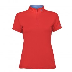 Dublin Ladies Airflow Short Sleeve Top (Coral) Dublin Ladies Airflow Short Sleeve Top (Coral)
