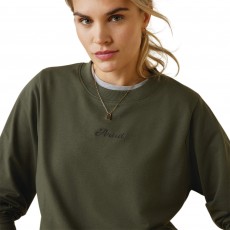 Ariat Womens Memento Sweatshirt (Beetle) Ariat Womens Memento Sweatshirt (Beetle)
