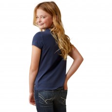 Ariat Youth Frolic T-Shirt (Navy Eclipse)