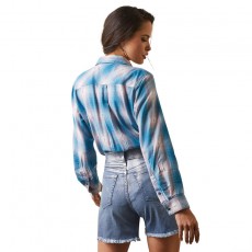 Ariat Womens Real Billie Jean Shirt (Idabel Dobby Plaid) Ariat Womens Real Billie Jean Shirt (Idabel Dobby Plaid)