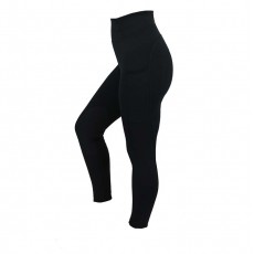 Woof Wear Original Riding Tights - Knee Patch (Black)