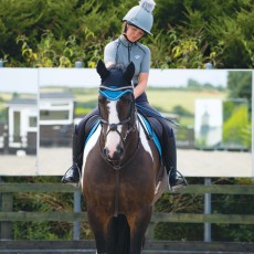 Woof Wear Short Sleeve Performance Riding Shirt (Brushed Steel)