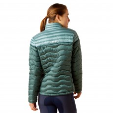 *Clearance* Ariat Womens Ideal Down Jacket (Arctic/Silver Pine)