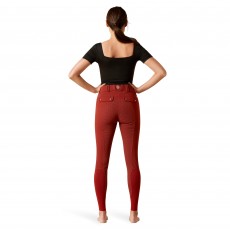 Ariat Women's Tri Factor Grip Full Seat Breeches (Fired Brick)