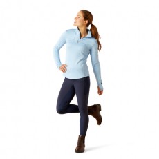 Ariat Women's Gridwork 1/4 Zip Baselayer (Cote D'Azur)