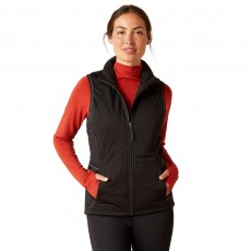 Ariat Womens Venture Full Zip Vest (Black)