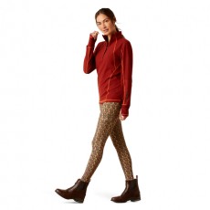 Ariat Women's Ardent Long Sleeve Base Layer (Fired Brick)