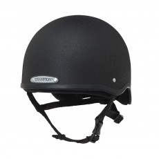 Champion Revolve Junior Pro Plus MIPS Jockey Helmet (Black)