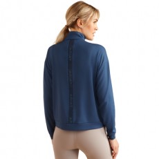 Ariat Womens Breathe 1/2 Zip Sweatshirt (Dark Denim)