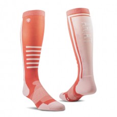Ariat Ariattek Slimline Performance Socks (Faded Rose/Blush) Ariat Ariattek Slimline Performance Socks (Faded Rose/Blush)