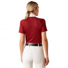 Ariat Womens Showstopper 3.0 Show Shirt (Sun Dried Tomato)