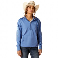 Ariat Womens Tek 1/2 Zip Hoodie (Dutch Blue) Ariat Womens Tek 1/2 Zip Hoodie (Dutch Blue)