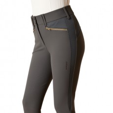 *OUTLET* Ariat Womens Tri Factor X Bellatrix Full Seat Breeches (Ebony)