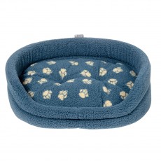 Danish Design Harbour Fleece Slumber Bed (Paw Print)