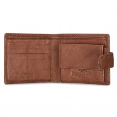 Hoggs of Fife Leather Coin Wallet (Hazel)