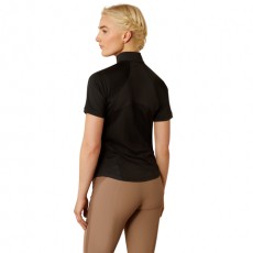 Ariat Womens Soquel 1/4 Zip Baselayer (Black)