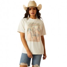 Ariat Womens Rodeo T-Shirt (Cloud Dancer)