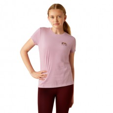Ariat Youth Meadow Pony T-Shirt (Lavender Mist)