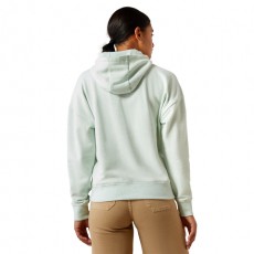 Ariat Womens Just Hoodie (Beach Glass Heather)